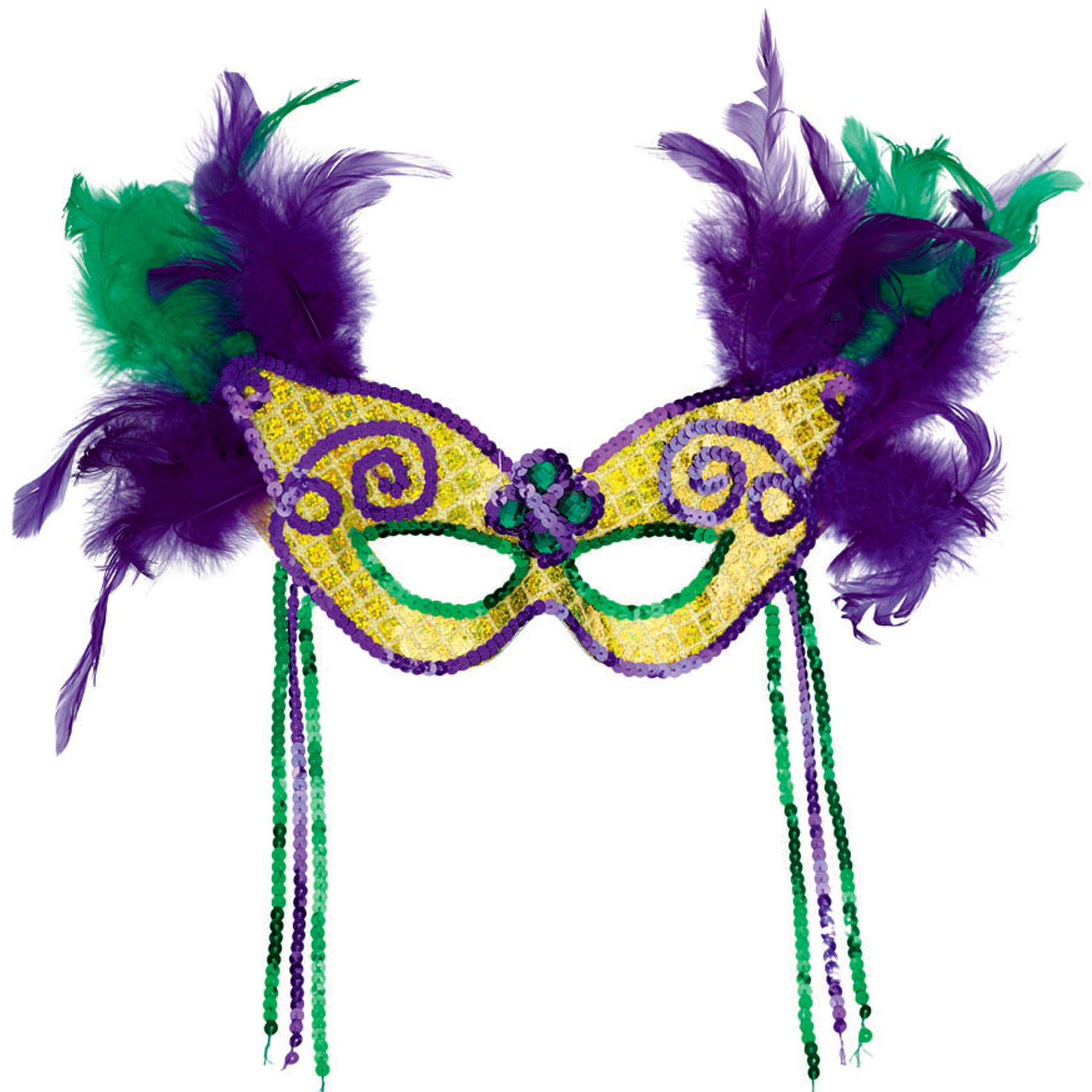 mardi gras mask you can wear with glasses