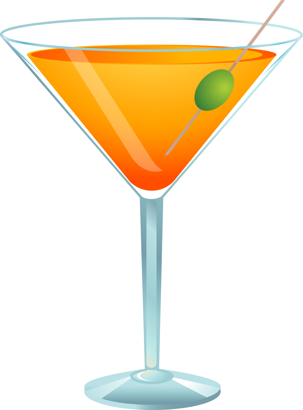 Martini Glass Clipart | Free download on ClipArtMag