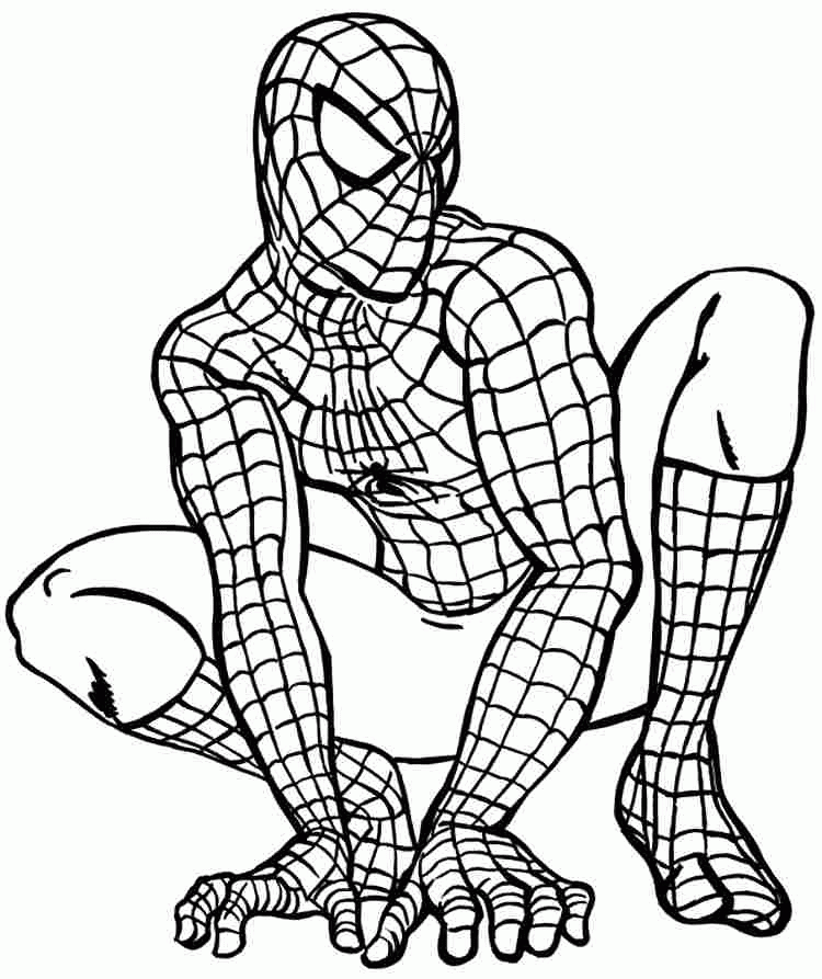 Marvel Coloring Pages Free download on ClipArtMag