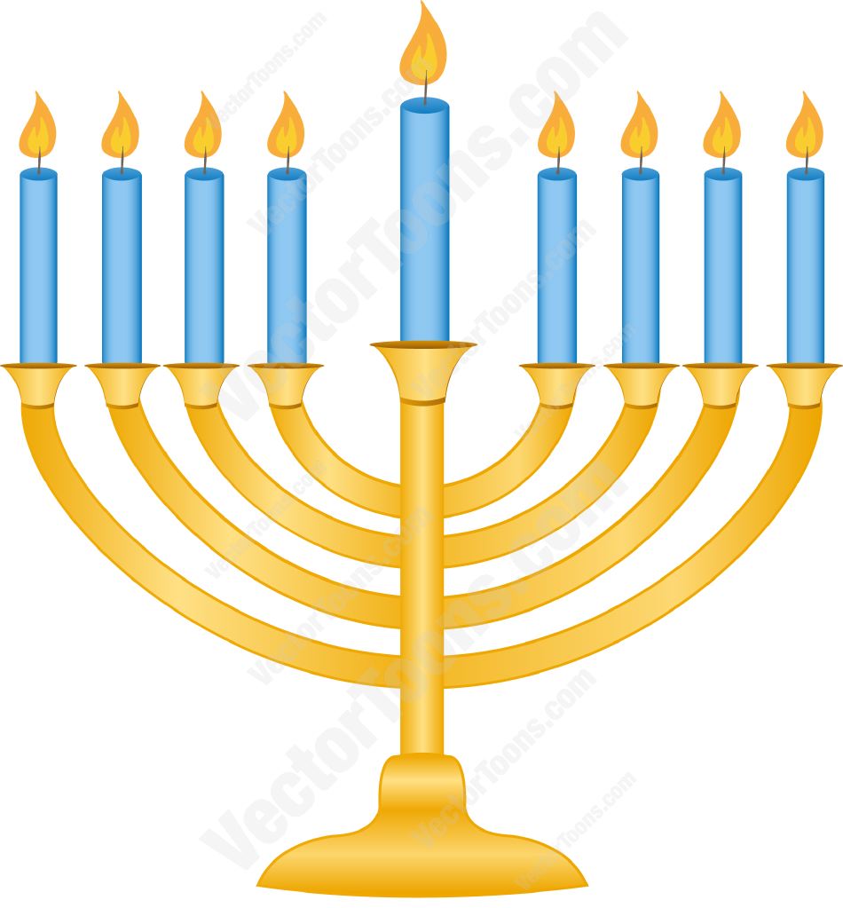 Menorah Image Clipart Free download on ClipArtMag