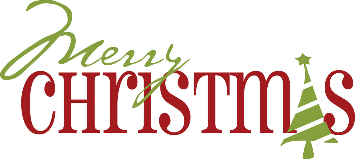 Merry Christmas Art Clip Free download on ClipArtMag