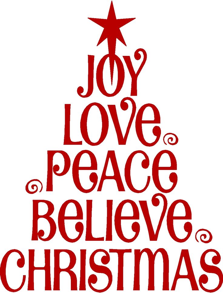 Merry Christmas Clipart Words Free download on ClipArtMag