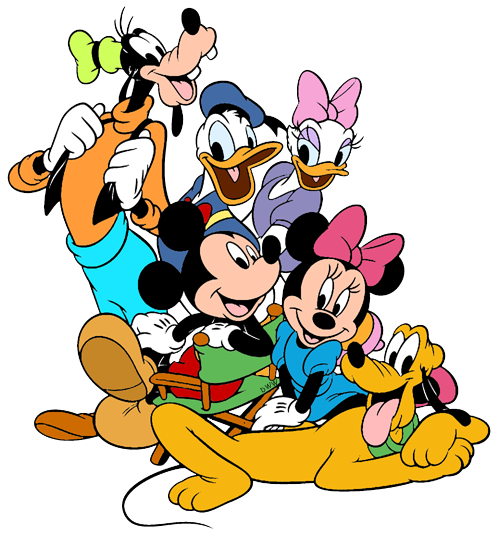 Mickey And Friends Clipart | Free download on ClipArtMag