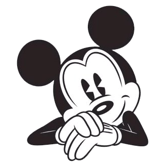 Mickey Mouse Black And White Clipart | Free download on ClipArtMag