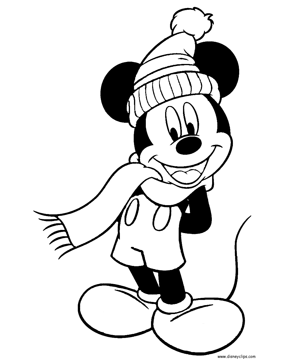 Mickey Mouse Coloring Pages | Free Download On Clipartmag