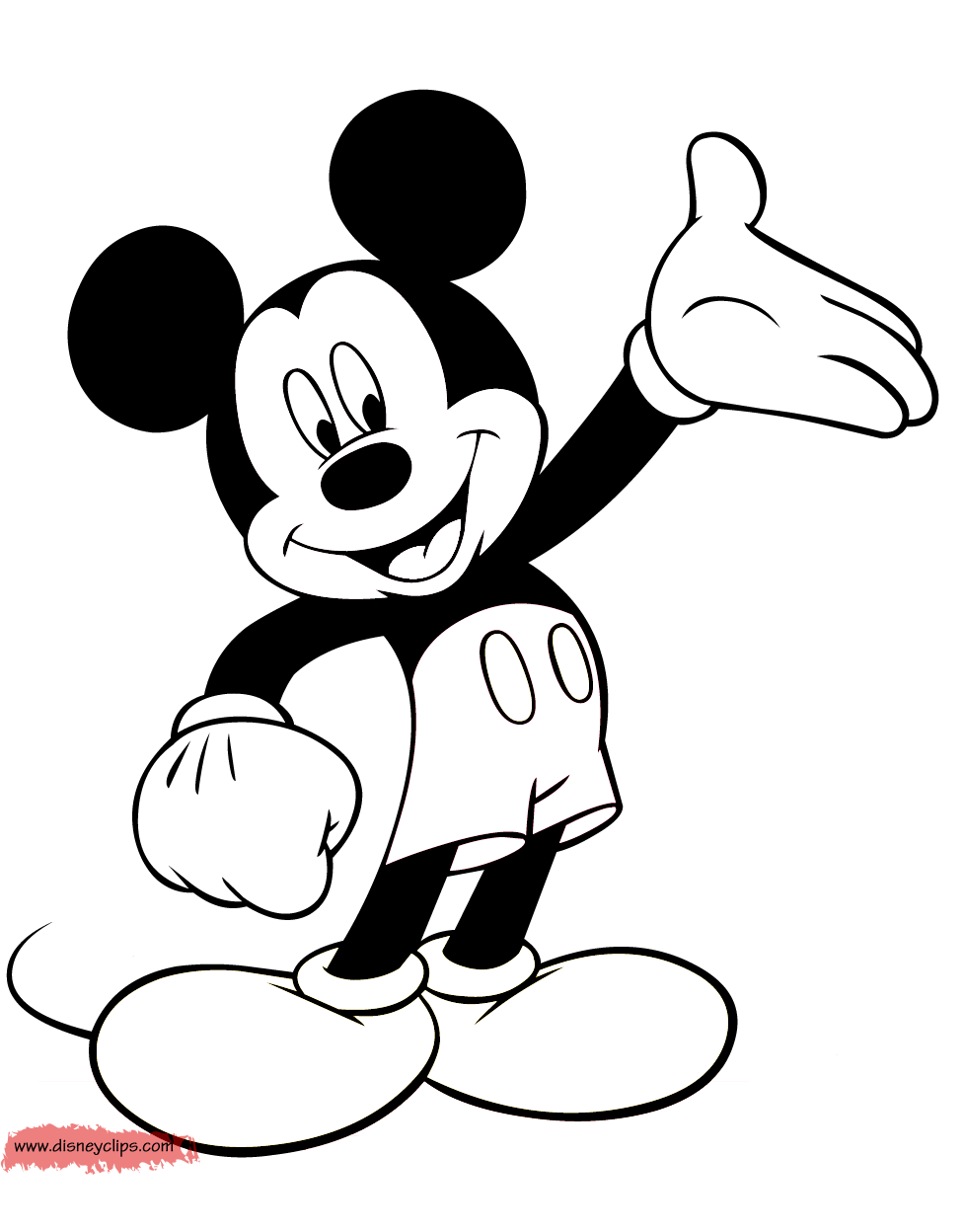 977x1248 Download Coloring Pages Mickey Mouse Coloring Pages Mickey Mouse