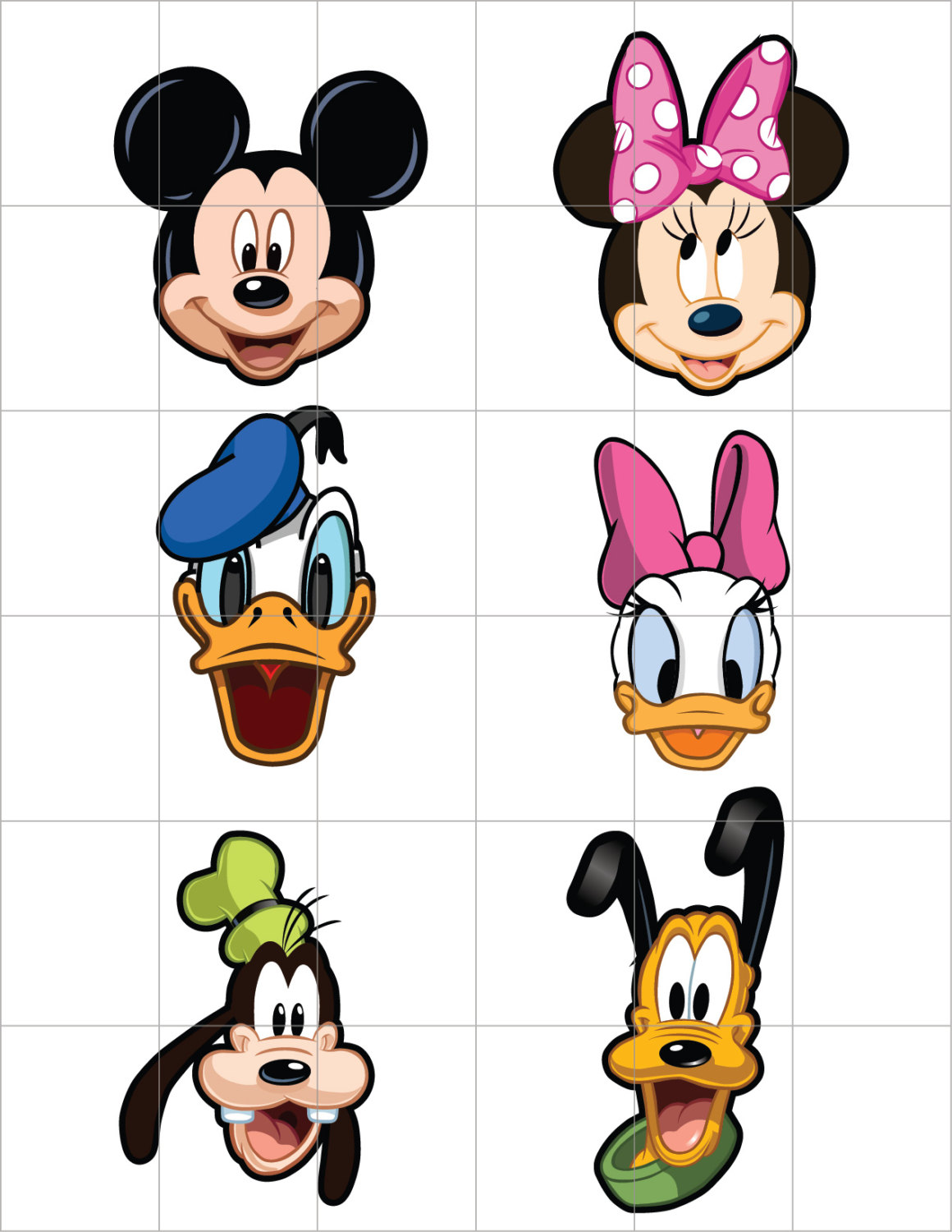 Mickey Mouse Face Clipart Free Download On Clipartmag