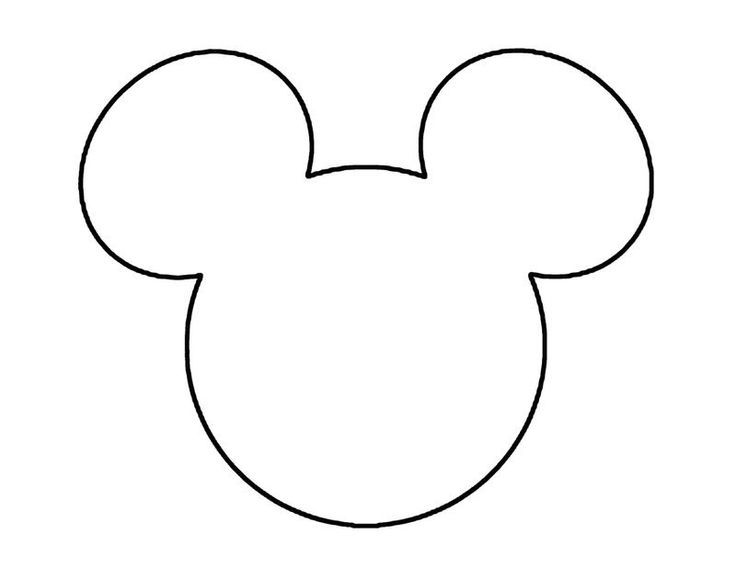  Mickey Mouse Face Template Printable Printable Templates