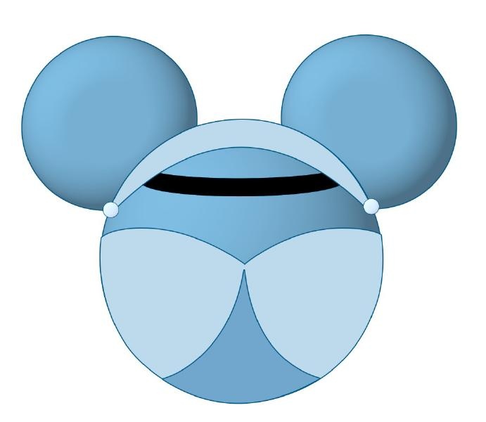 Download Mickey Mouse Head Shape | Free download on ClipArtMag