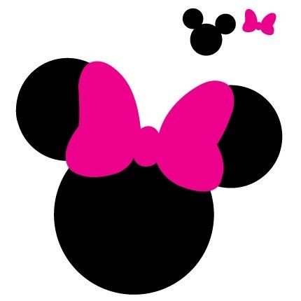 Mickey Mouse Head Silhouette Clipart Free Download On Clipartmag