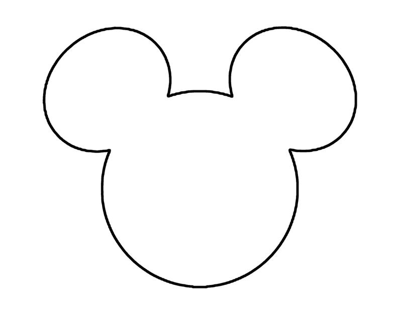 Mickey Mouse Outline | Free download on ClipArtMag