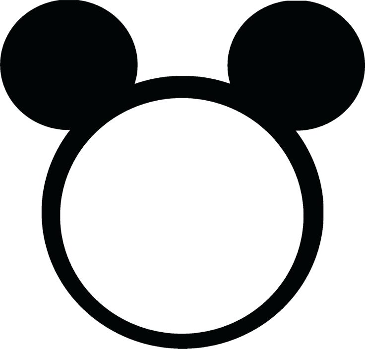 Mickey Mouse Outline Free download on ClipArtMag