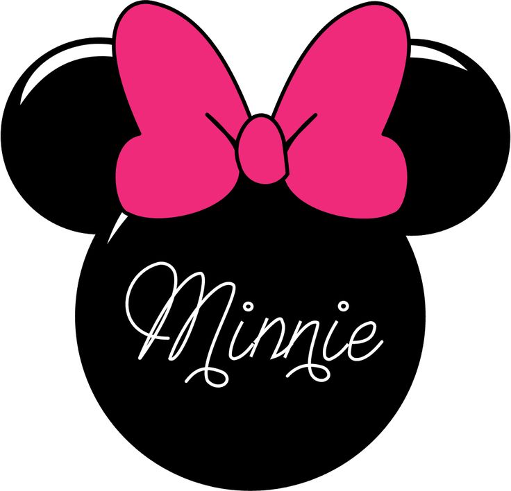 minnie mouse bow template clipart 9