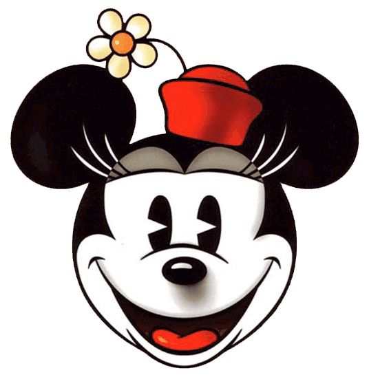 Minnie Mouse Face | Free download on ClipArtMag