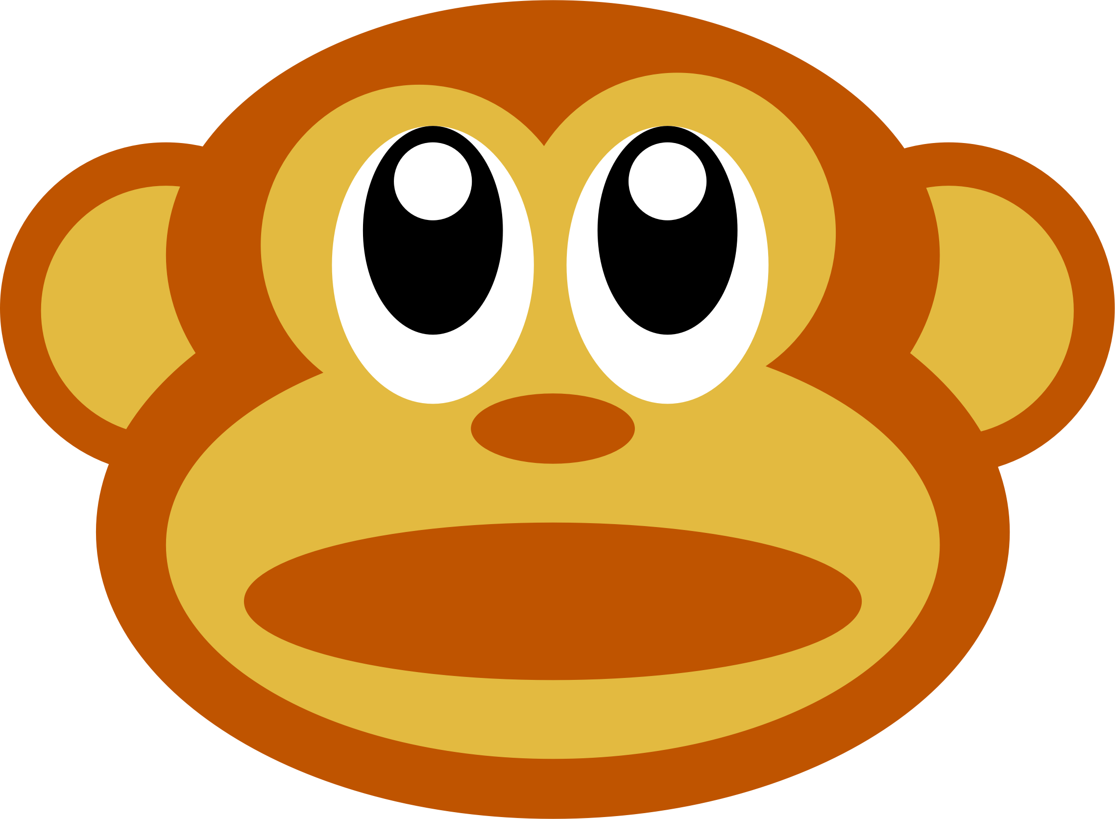 Monkey Face Clipart | Free download on ClipArtMag