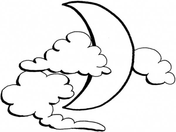 man in the moon coloring pages - photo #24