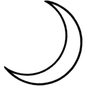 Moon Clipart Black And White | Free download on ClipArtMag