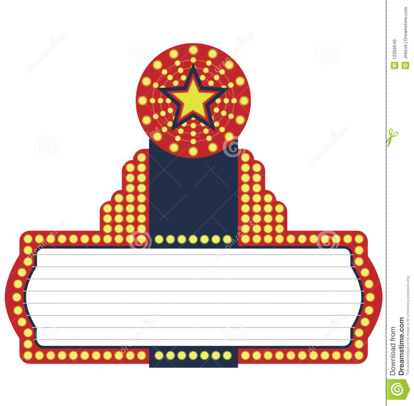 Movie Marquee Clipart Free download on ClipArtMag