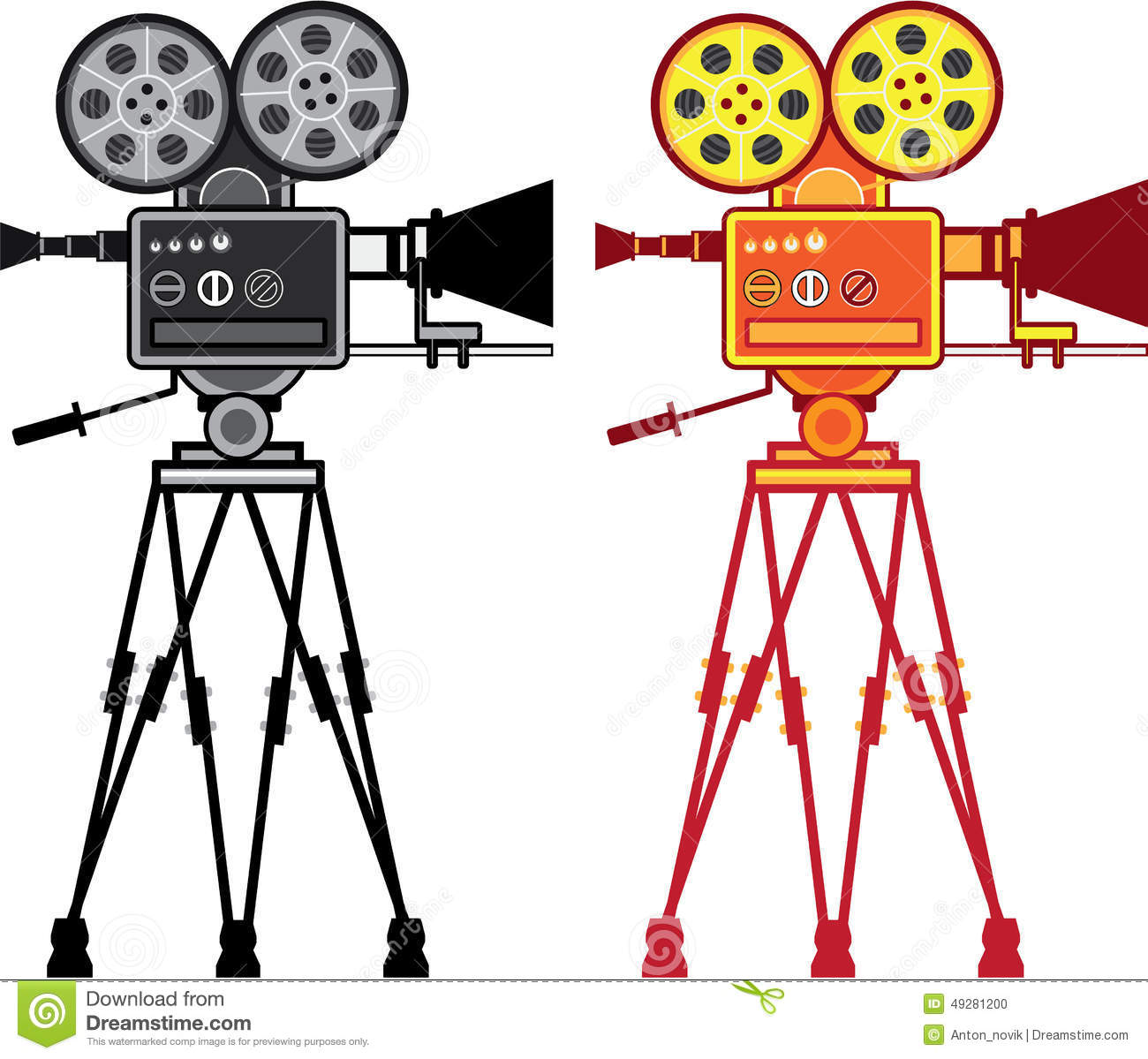 Movie Projector Clipart | Free download on ClipArtMag