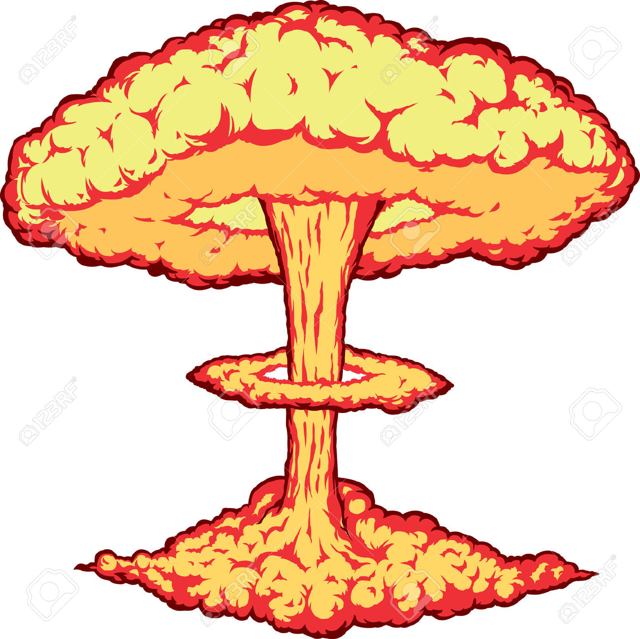 Mushroom Cloud Clipart | Free download on ClipArtMag