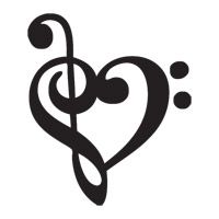 Music Note Heart Clipart 