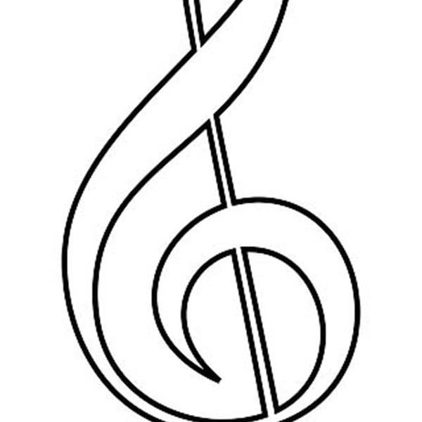Music Notes Coloring Pages | Free download on ClipArtMag