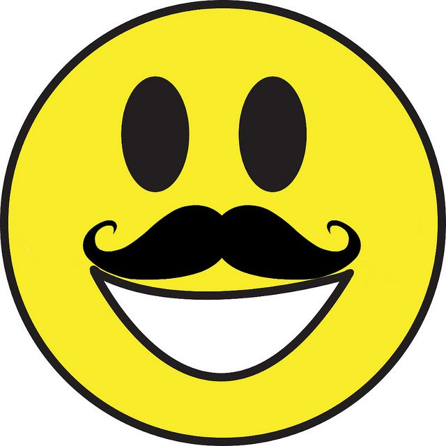 Mustache Emoticon Free Download On Clipartmag
