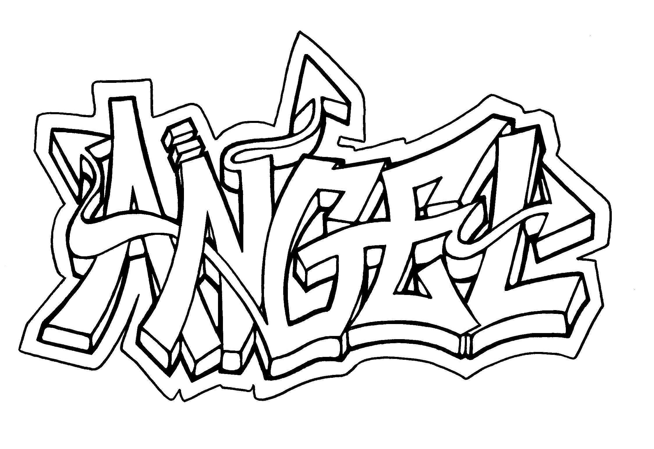 Name Coloring Pages | Free download on ClipArtMag