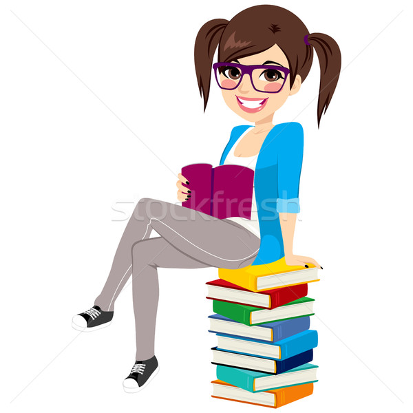 Nerd Girl Clipart | Free download on ClipArtMag