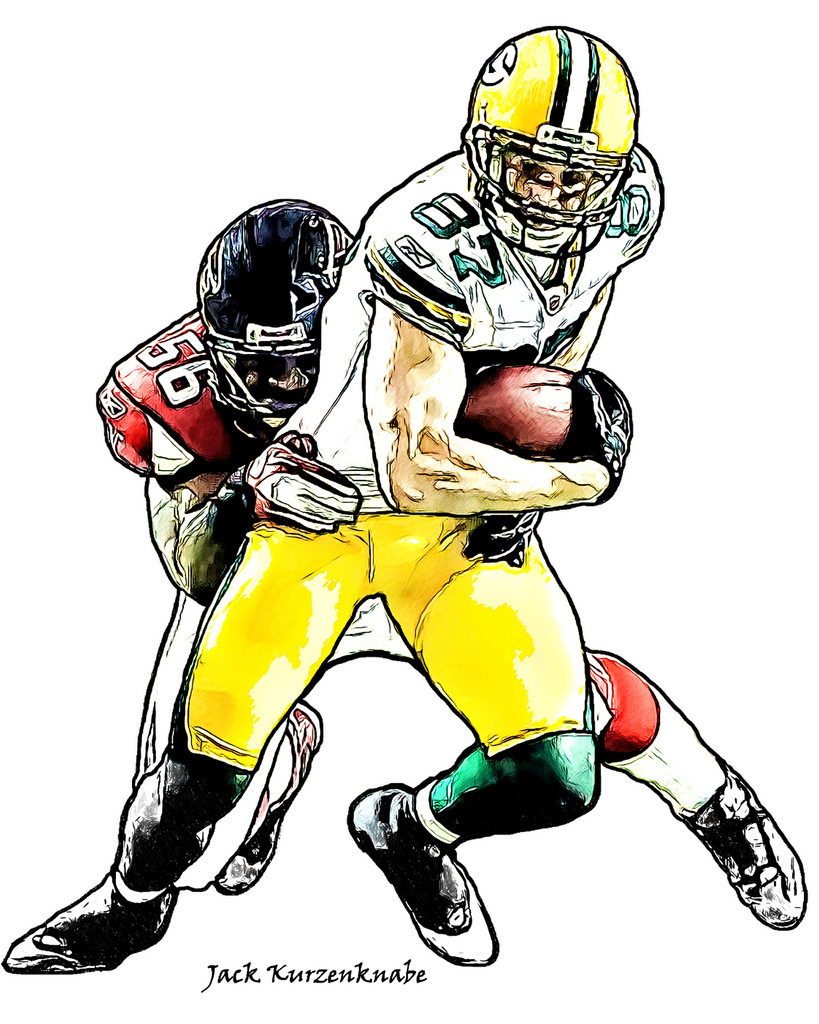 Nfl Player Drawings | Free download on ClipArtMag