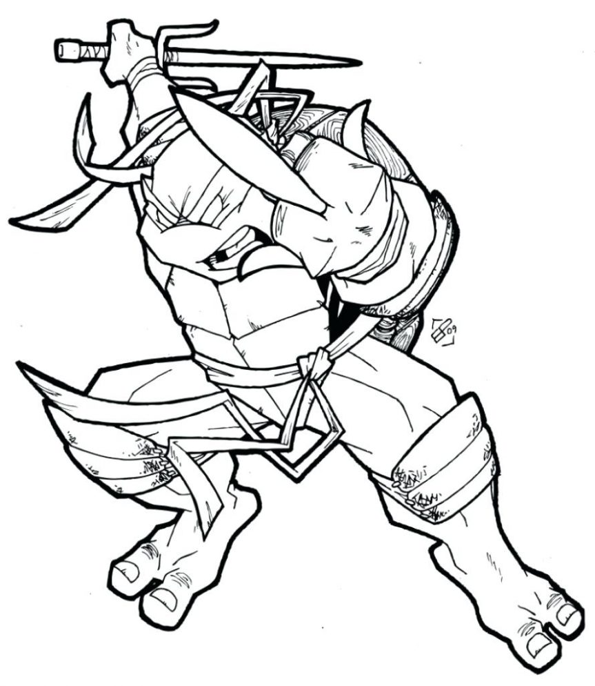 Ninja Turtles Coloring Pages | Free download on ClipArtMag