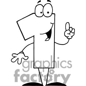 Number 10 Clipart Black And White 