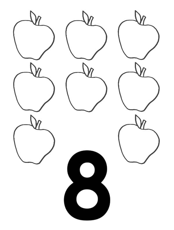  Number 8 Coloring Page Free Download On ClipArtMag