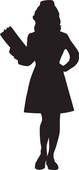 Nurse Silhouette Clipart | Free download on ClipArtMag