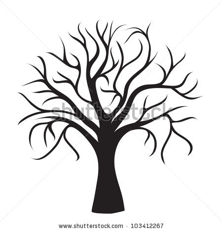 Oak Tree Clipart Black And White | Free download on ClipArtMag