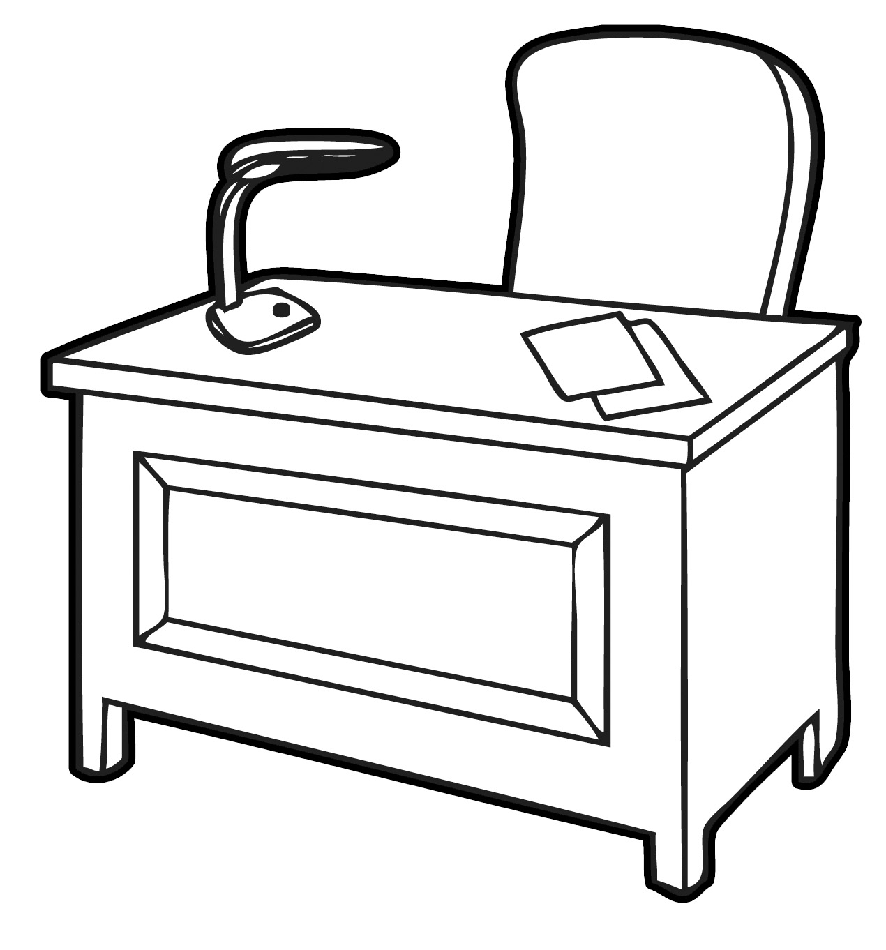 Office Desk Clipart Free Download On Clipartmag