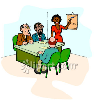 Office Meeting Clipart 