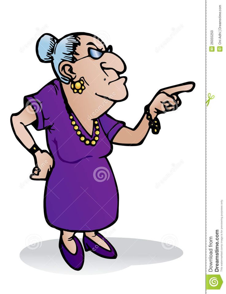 Old Lady Cartoon Clipart | Free download on ClipArtMag