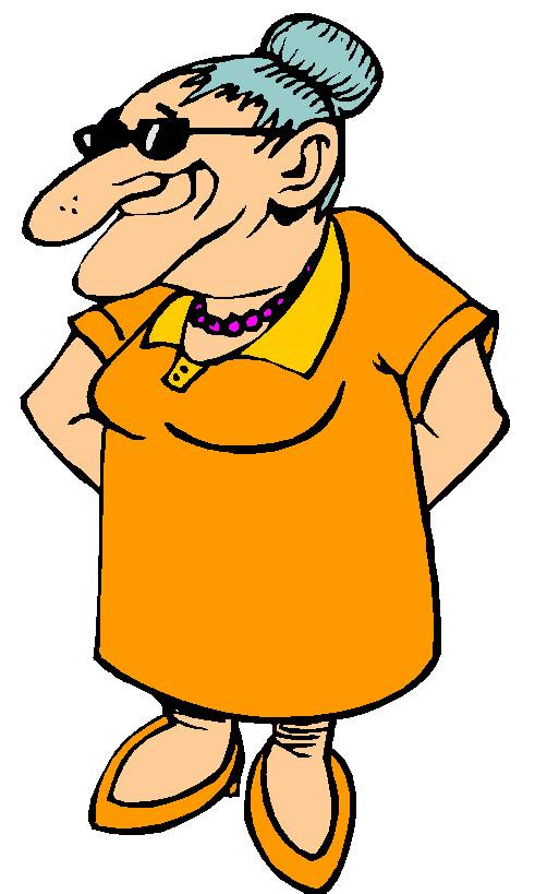 Old People Cartoon Clipart | Free download on ClipArtMag