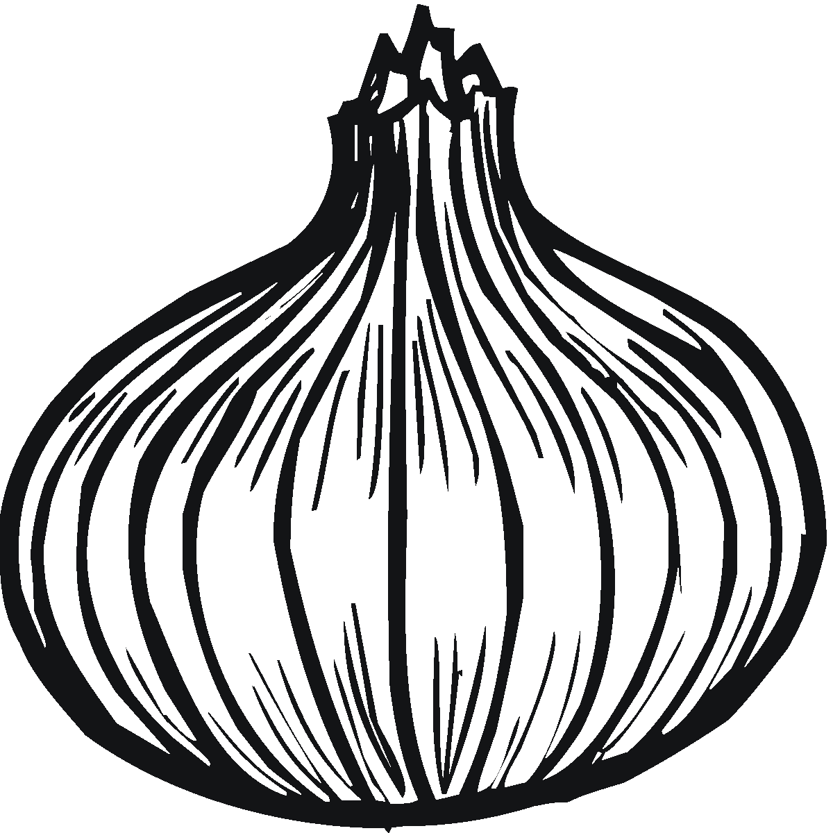 Onion Clipart Black And White | Free download on ClipArtMag