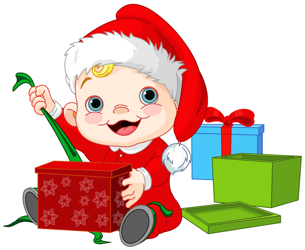 Opening Presents Clipart Free Download On Clipartmag