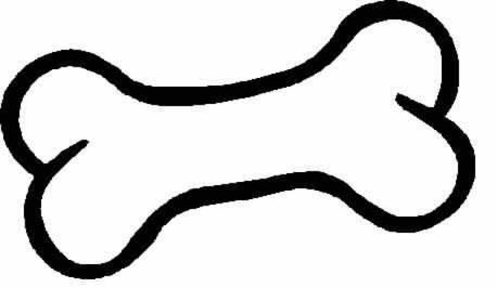 Outline Of A Dog Bone Free Download On ClipArtMag