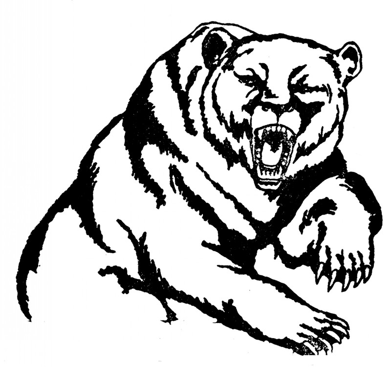 Outline Of Bear | Free download on ClipArtMag