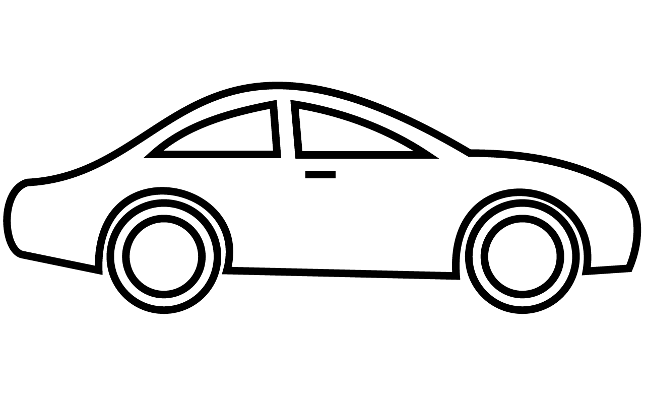 Outline Of Car | Free download on ClipArtMag