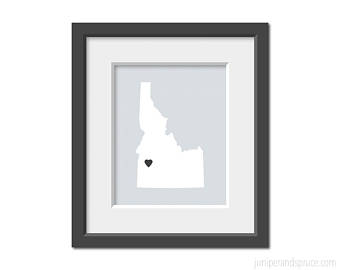 Outline Of Idaho | Free download on ClipArtMag