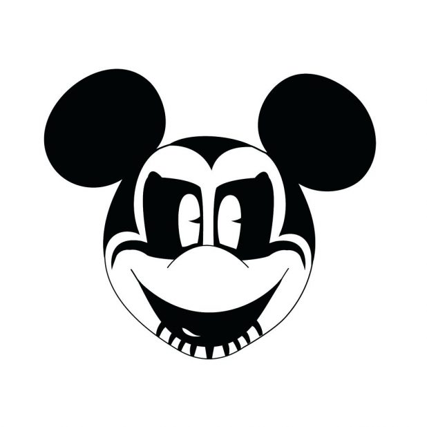 Mickey Mouse Face Logo