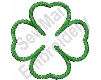 Outline Of Shamrock | Free download on ClipArtMag