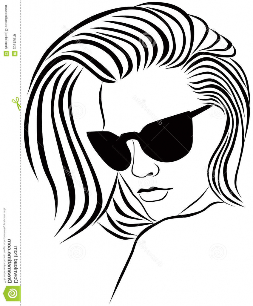 Outline Of Woman Free download on ClipArtMag