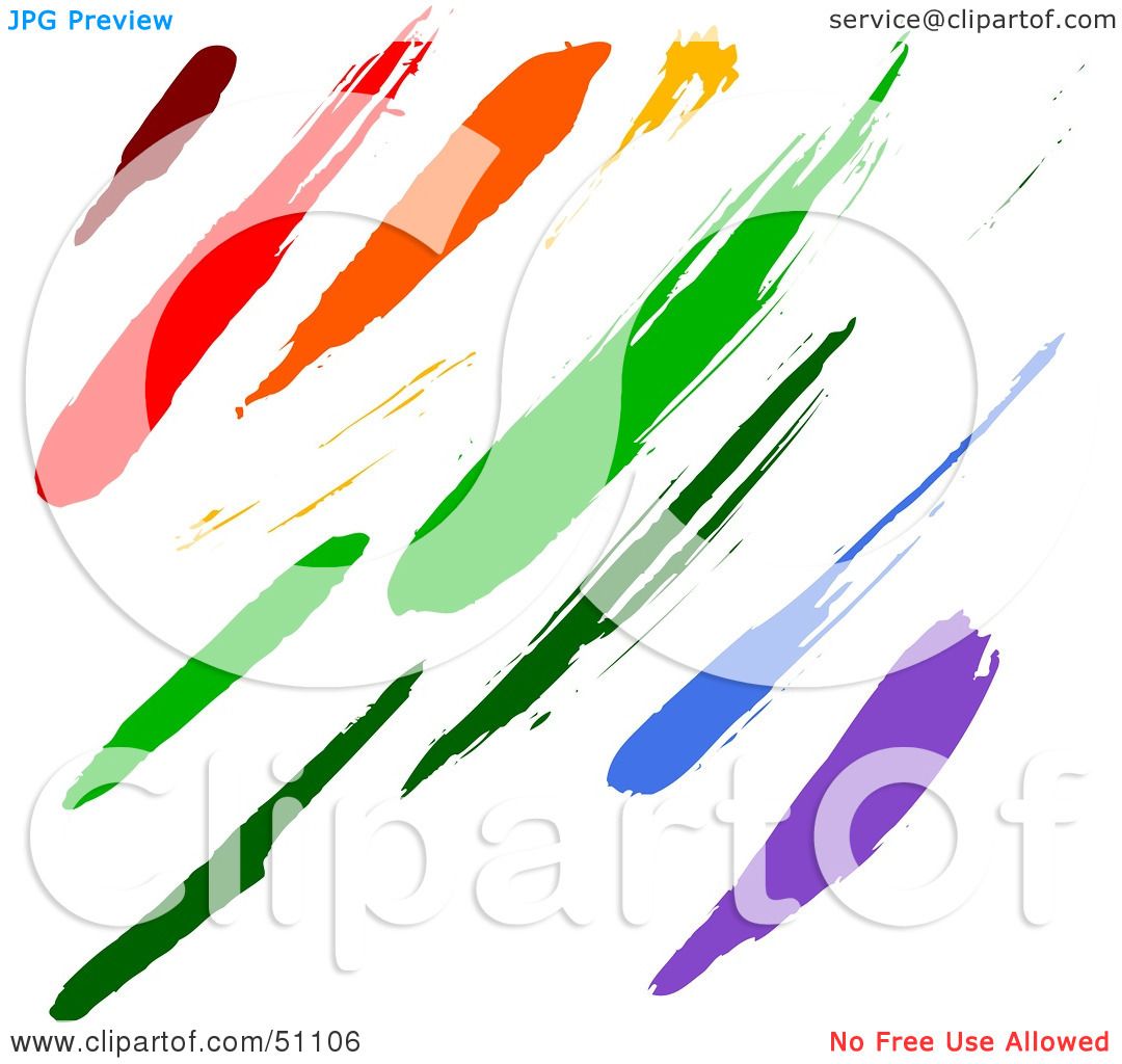 Paint Brush Stroke Clipart Free download on ClipArtMag