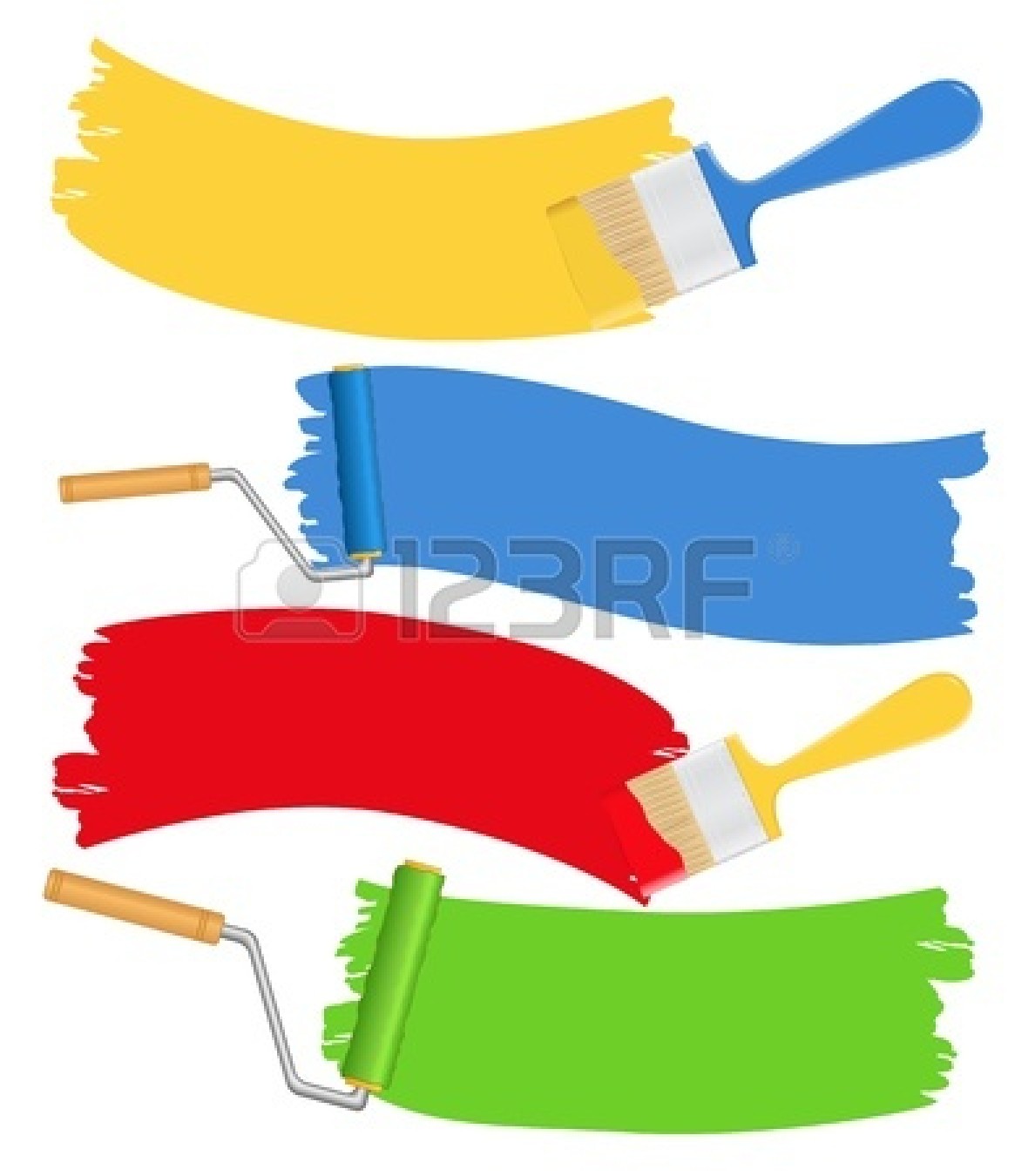 Paint Brush Stroke Clipart Free download on ClipArtMag
